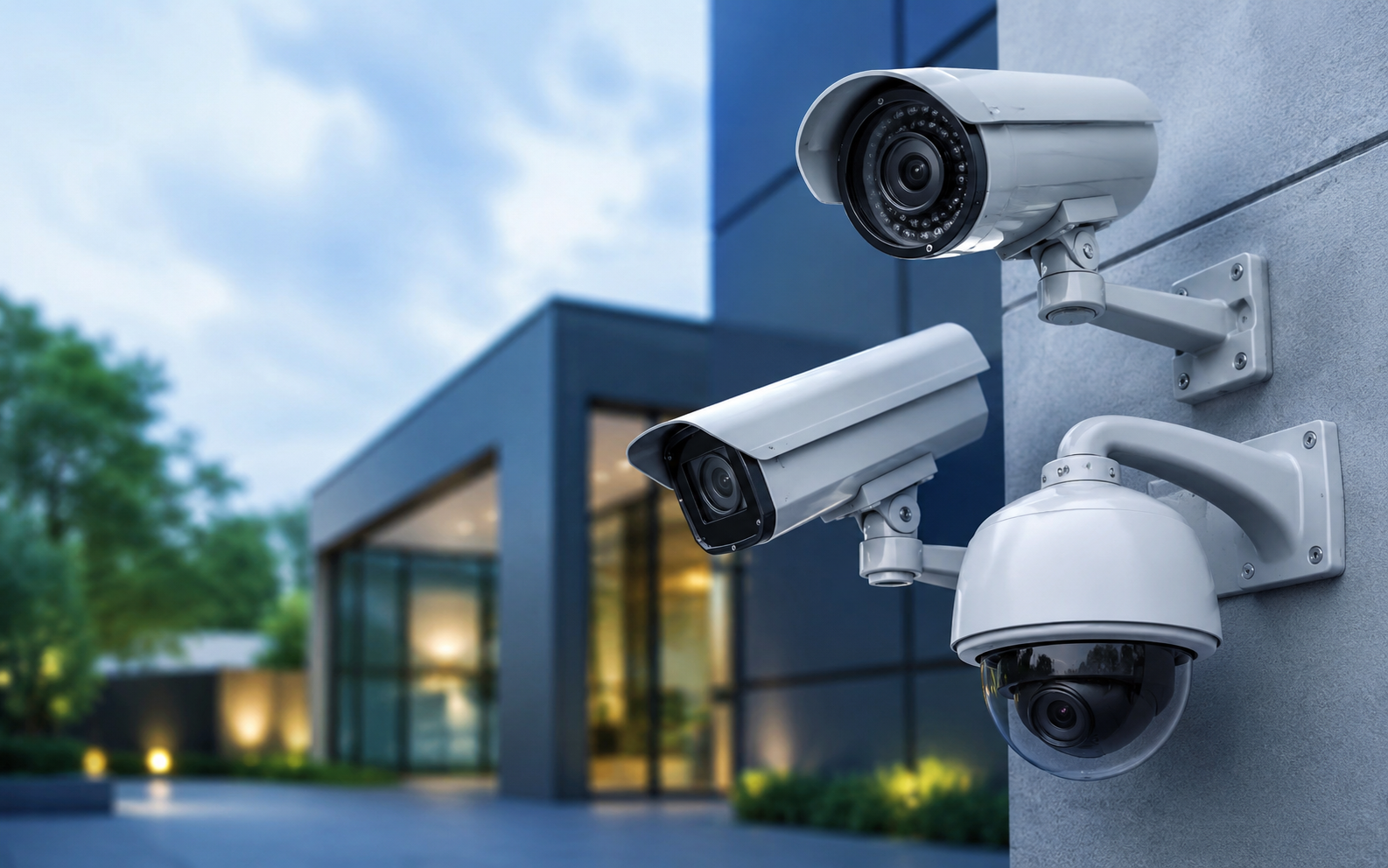 CCTV surveillance cameras