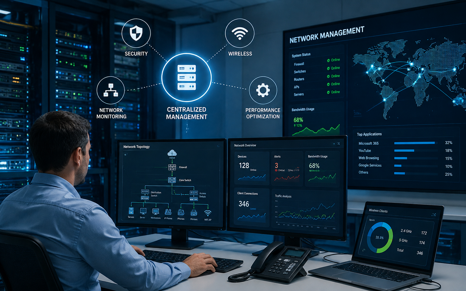Enterprise network management